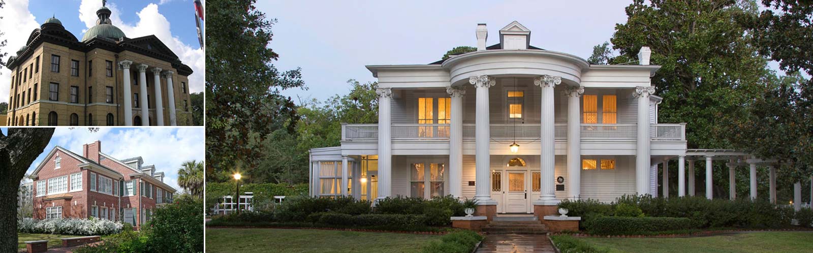 Fort Bend Museum, Courhouse, and Clayton house