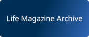 The words "Life Magazine Archive" in white text on a blue background.