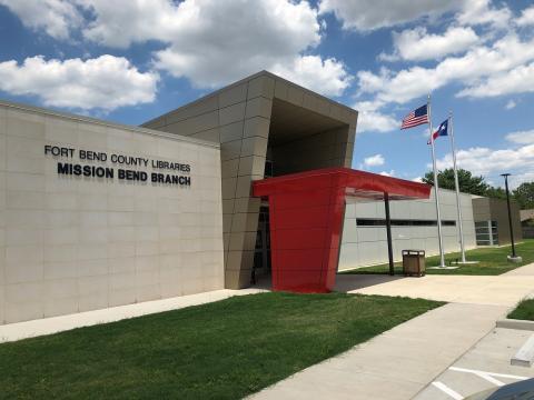 Mission Bend Branch Library Exterior