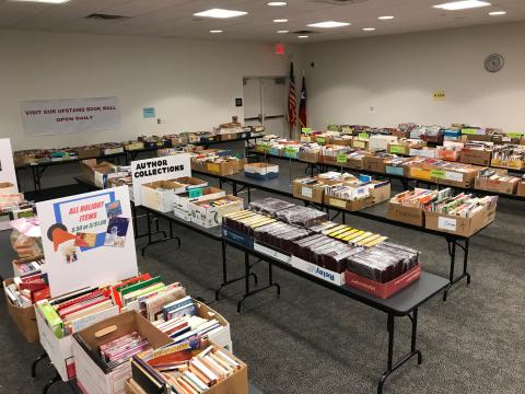 photo of book sale