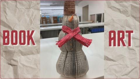 book art snowman thumbnail