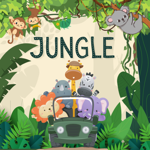 jungle themed story time