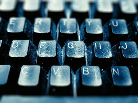 Close-up image of a keyboard