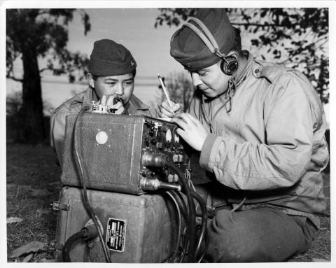 Image of Navajo Code Talkers