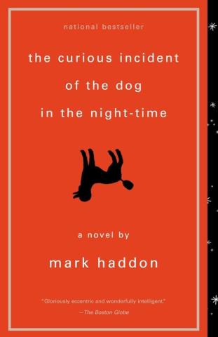 bookcover for The Curious Incident of the Dog in the Night-Time