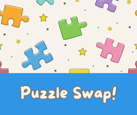 Graphic that says "Puzzle Swap!"