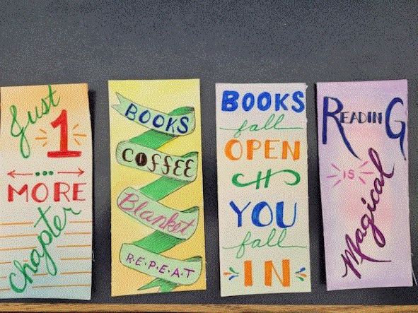 calligraphy bookmark thumbnail