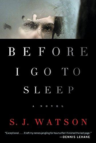 Cover of Before I Go To Sleep by SJ Watson