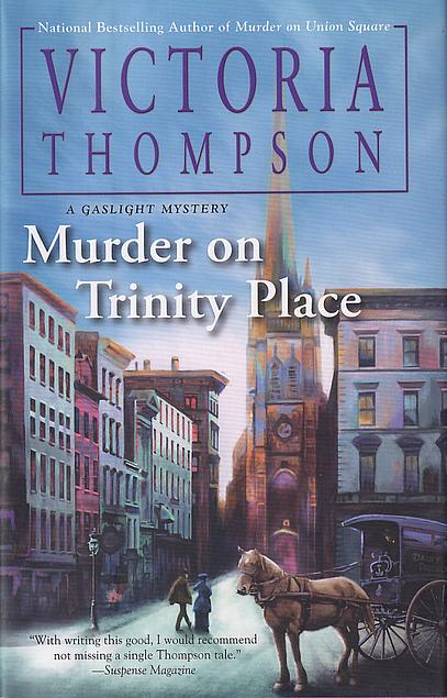 Murder on Trinity Place book cover