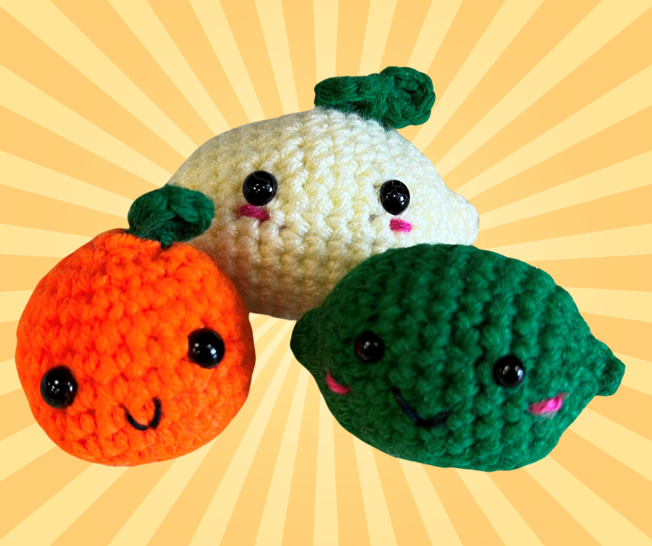 examples of craft - lemon, lime and orange