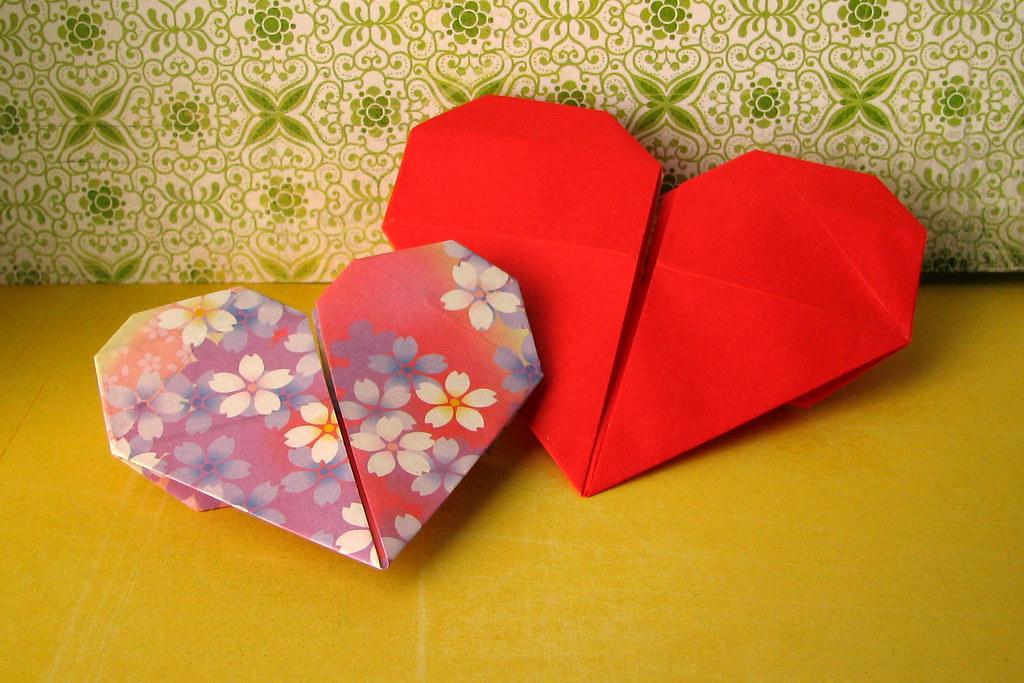 origami heart