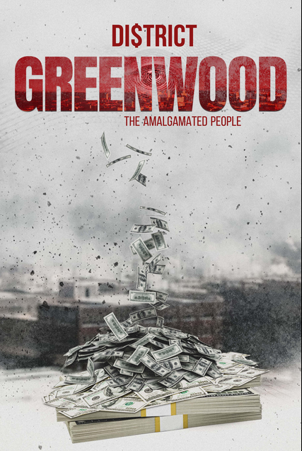 cover art depicting name of documentary and a pile of money turning into ashes