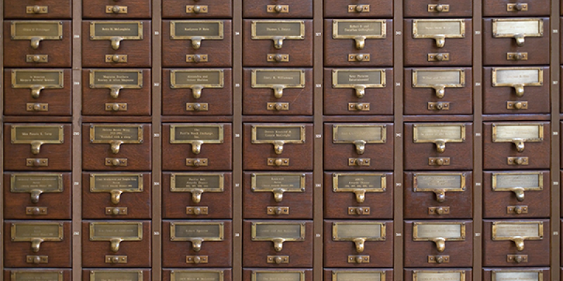 Card catalog